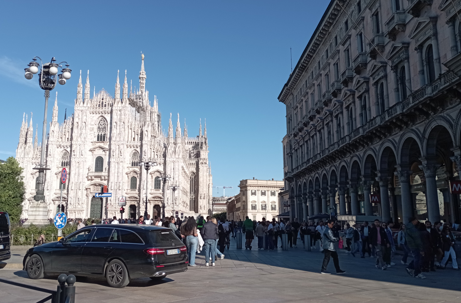 zu Besuch in Mailand