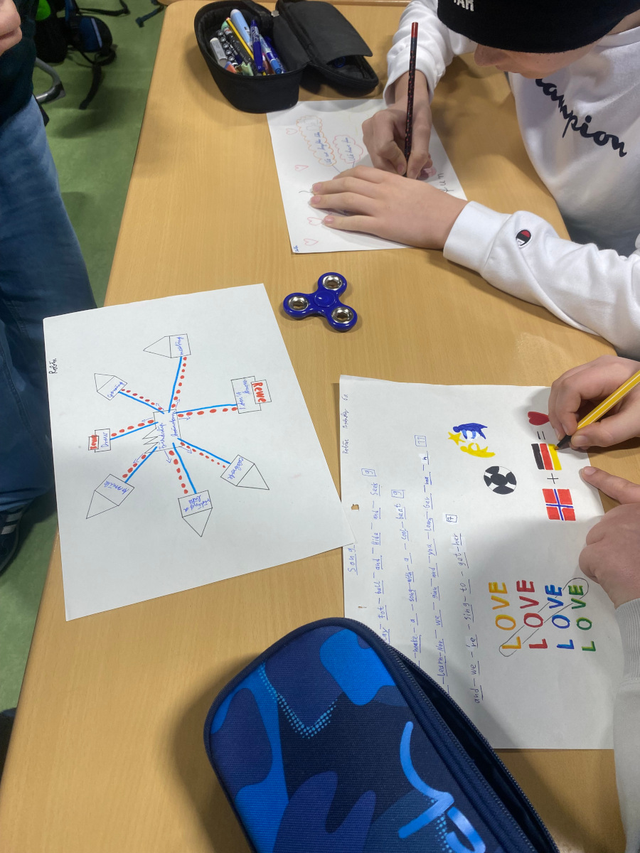 Die ersten Freundschaftsbilder entstehen