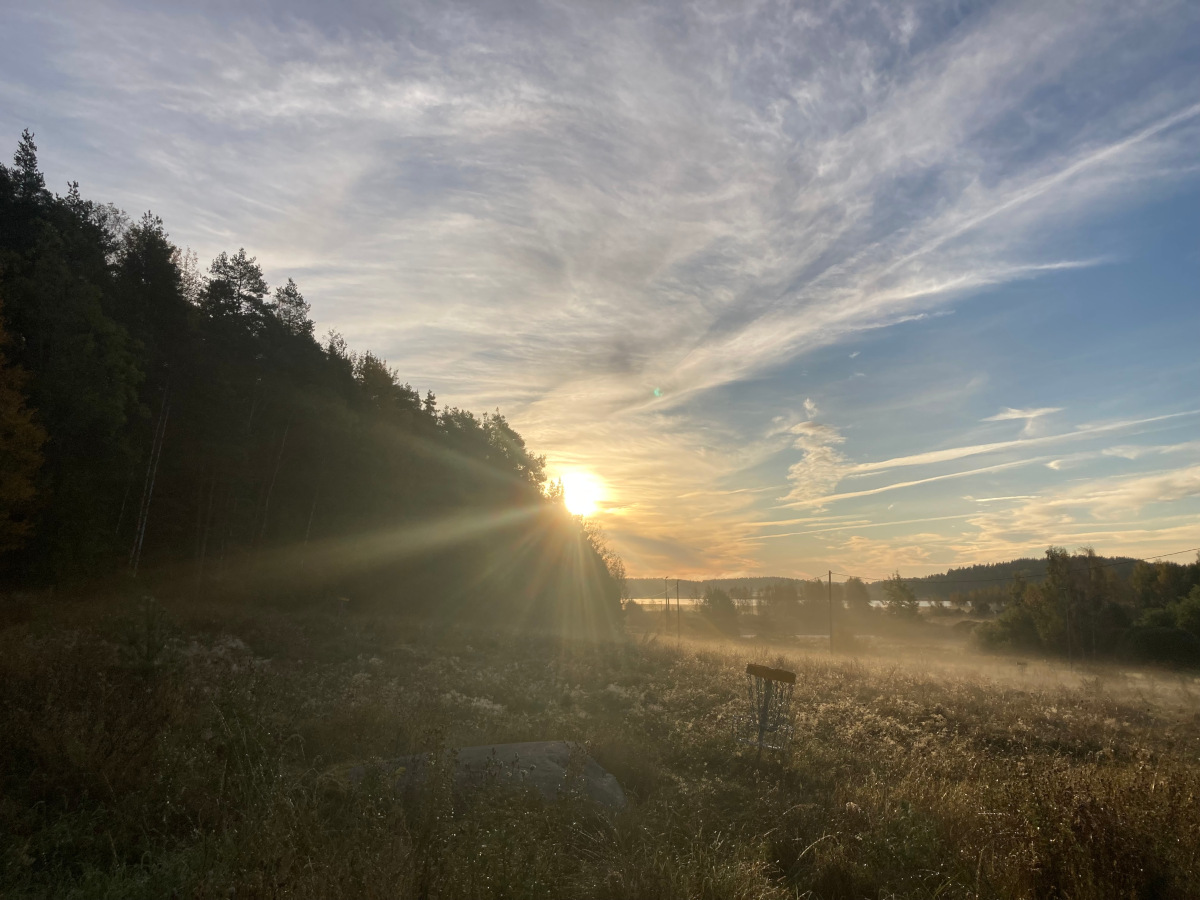 Morgendlicher Ausblick auf Hirvensalo