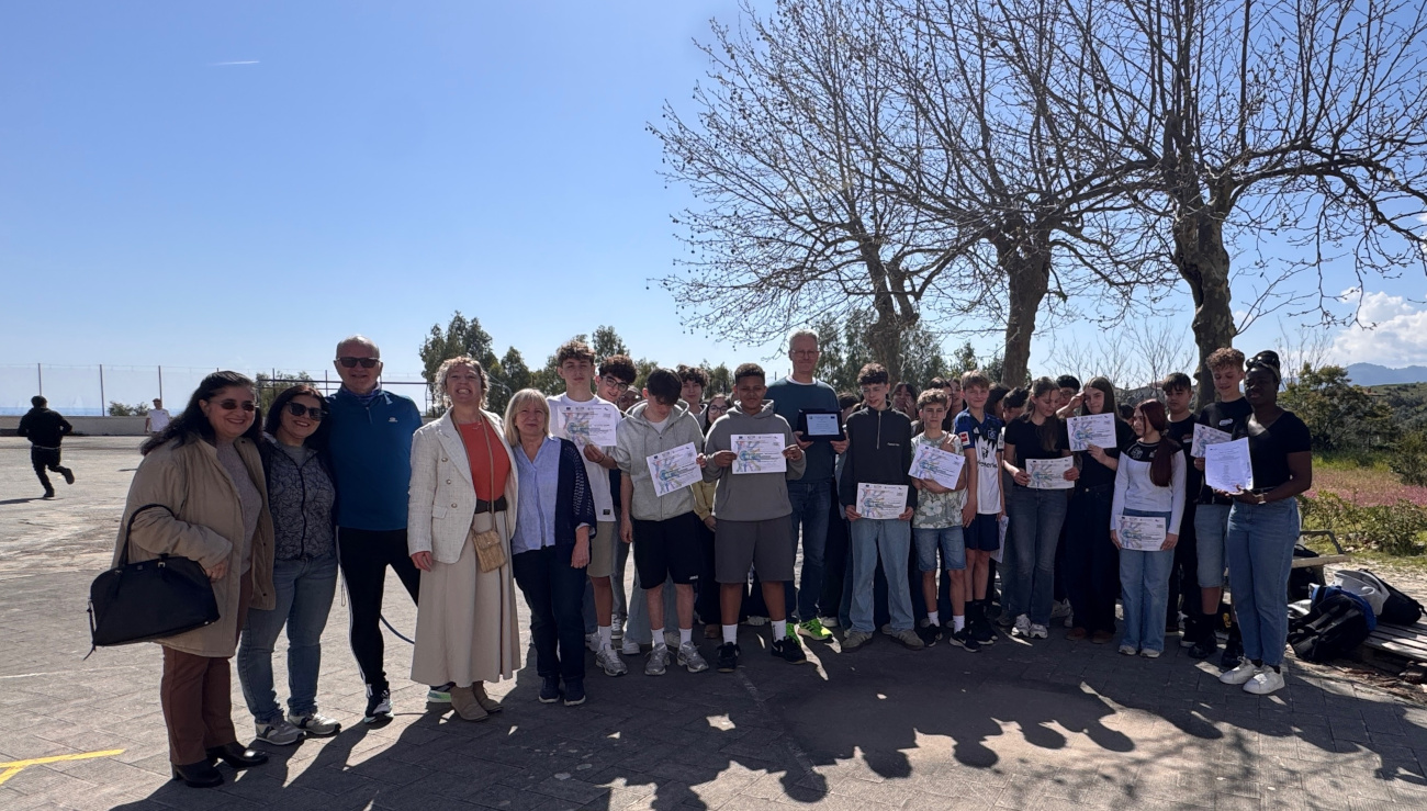 Übergabe der Zertifikate am letzten Tag