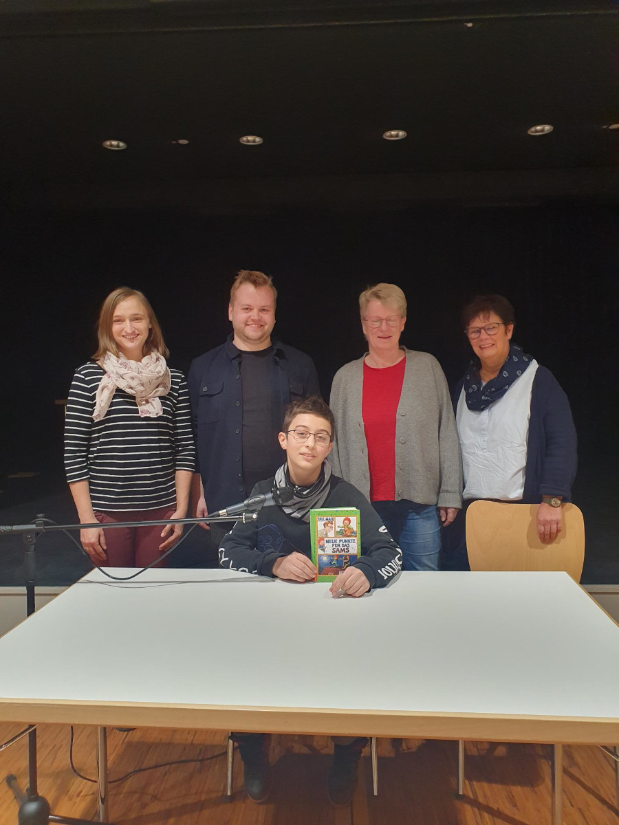 Die Jury mit dem Gewinner